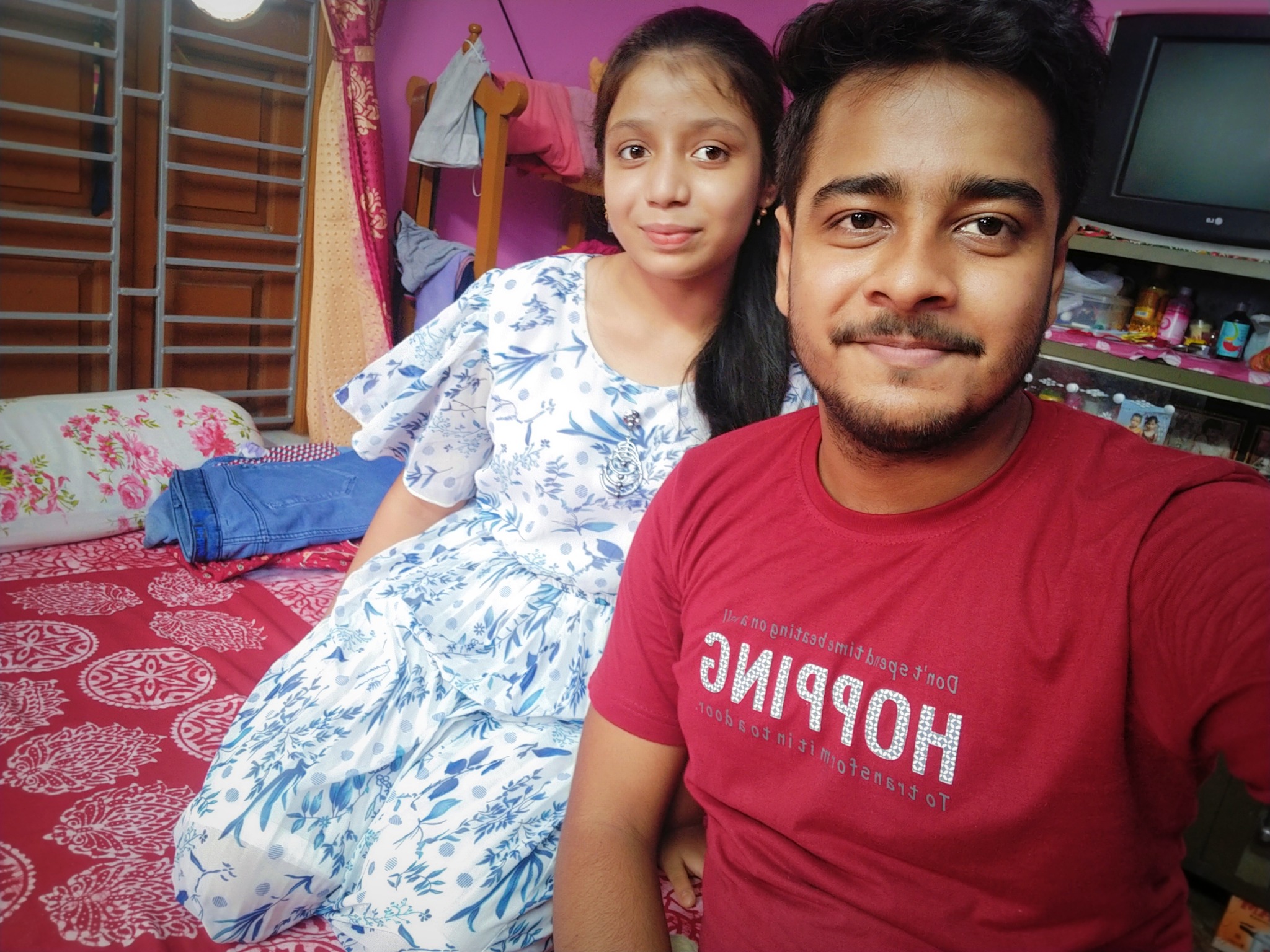 Sibling birthday memory